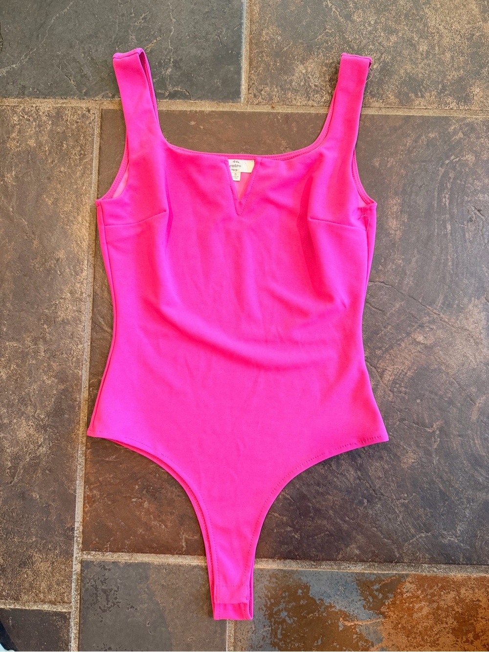 Entro Hot Pink Bodysuit